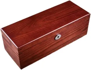 Box With debut refrigerate Lock Storage Clock Box Watch Box Solid Wood Watch Storage Box Display 