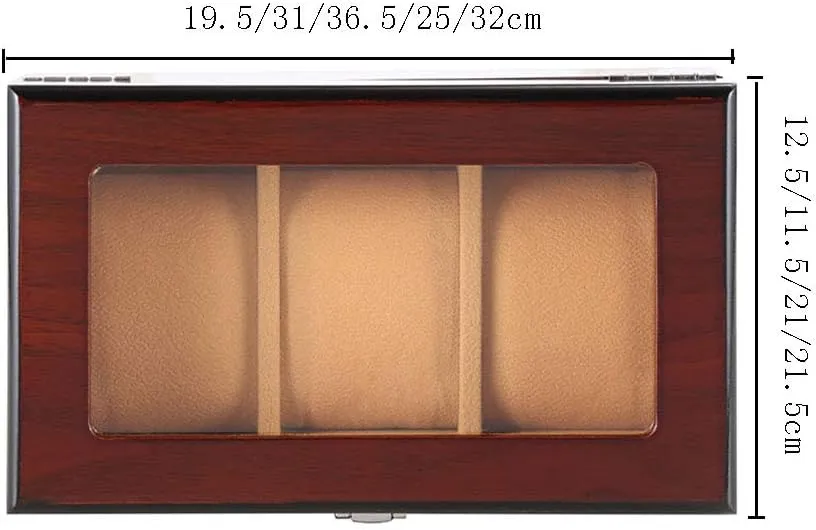 Bracelet Jewelry Storage Window Display Box propose entitle recipient remind beautiful specially Jewelry Storage Box Multi-Function Watch Storage Box High-Grade Wooden Multi-Digit Watch Box with Lock 3/5/6/8/10-digit 