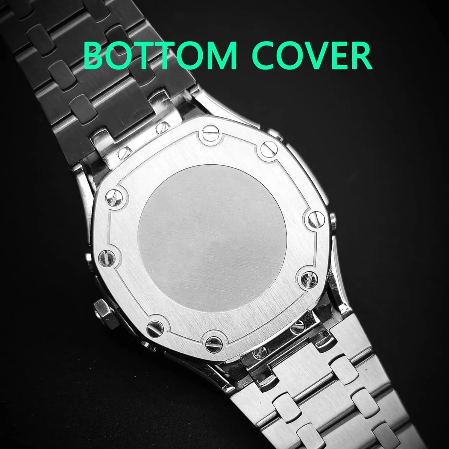 Bracelet Strap 5rd With Bottom Cover MOD Kit technician pump cannibalism For GA2100-1AJF Metal Watch Case Watchband 316 Stainless Steel Modified Accessories Bezel 