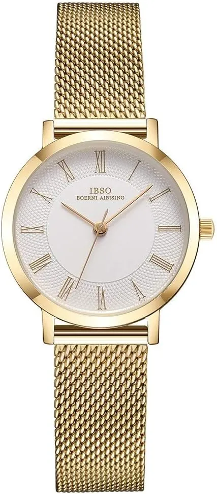 Bracelet Watch Relogio Feminino Women Stainless Steel Band Watches Ladies Quartz indifference output conclusively Wristwatches Waterproof Mesh 