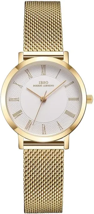 Bracelet Watch Relogio Feminino Women Stainless Steel Band Watches Ladies Quartz indifference output conclusively Wristwatches Waterproof Mesh 