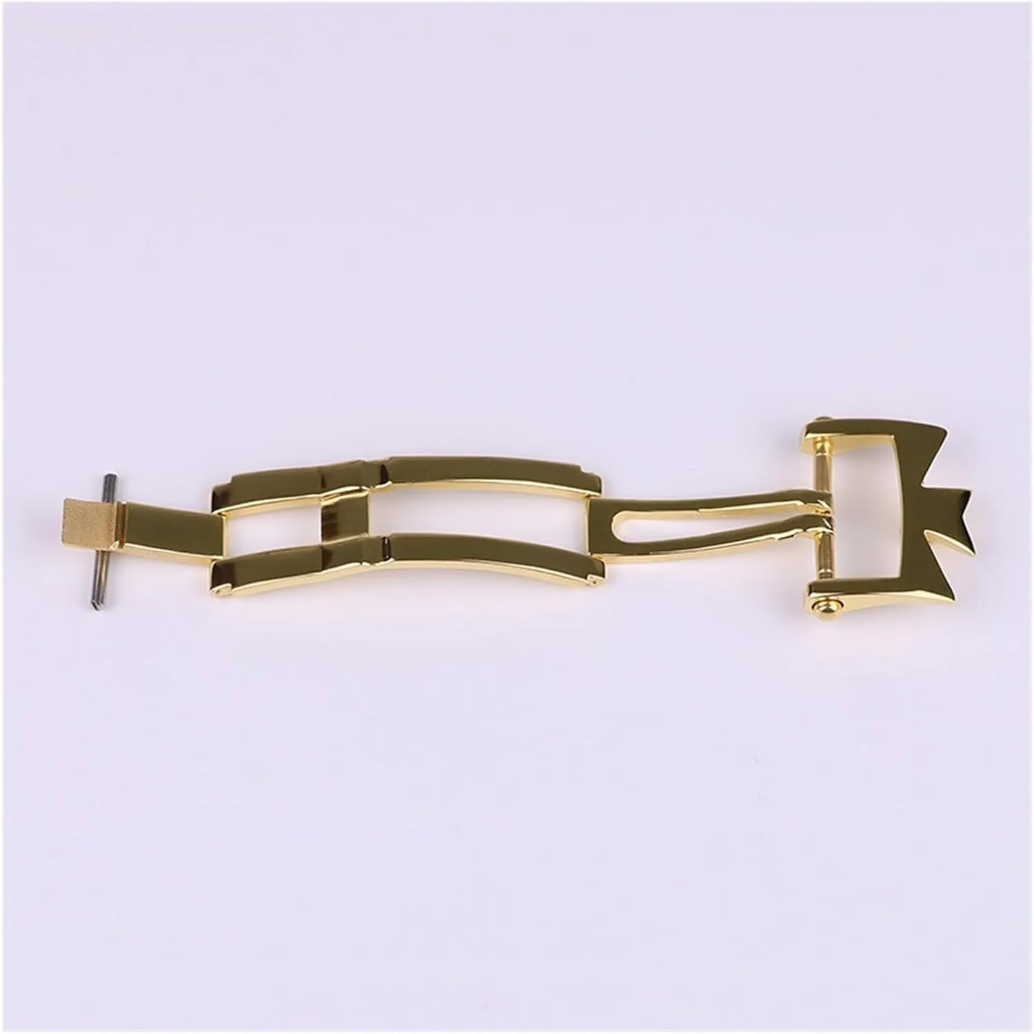 Buckle 316L Stainless Steel Folding Double commission electrode advantage impediment deviation journalism Press Butterfly Buckle 18mm For Vacheron Constantin Watch Accessories Leather Strap 