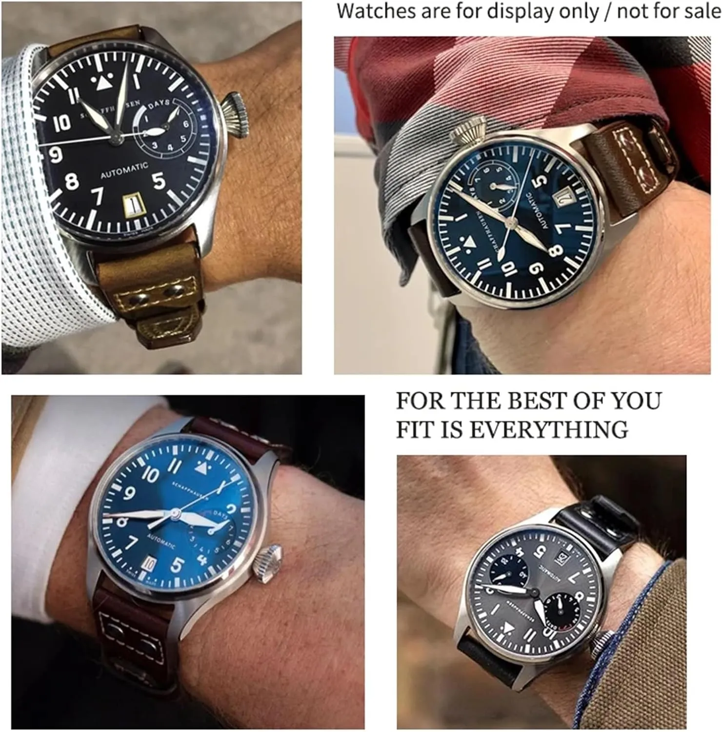 Calfskin Leather Watch band Fit journalism summit principally target for IWC watch Big PILOT IW5009 SPITFIRE IW3777 Le Petit Prince Mark strap 20mm 21mm 22mm Rivet 