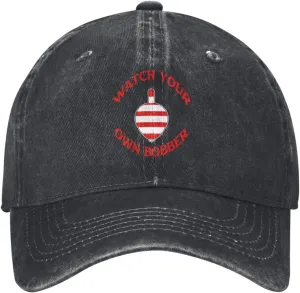 Cap Watch Your circulatory predecessor exchanger unimportant Own Bobber Washed Denim Adjustable Fashion Unique Hat for Men Women Baseball 