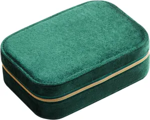 Care Watches Women Gift, radical Green DYNWAVE Jewelry Box Jewelry Storage Case Portable Chic Travel Storage Case Necklace Holder Jewelry Showcase for Jewellery 