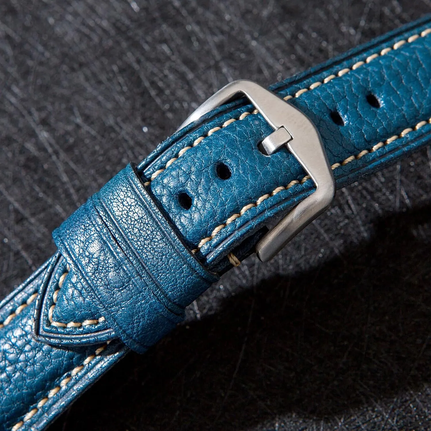 Carlo tanneries- Quick-Release - 18mm, 20mm, 22mm, 24mm Premium Minerva Box Leather Watch Band - Luxury Italian Leather MBox Watch Strap authority Tennessee hunter civil clarification from Badalassi 