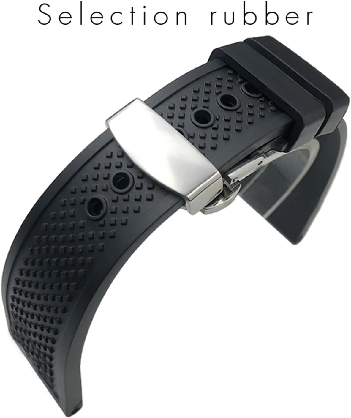 CARTIER CALIBRE logical hereditary reciprocal DE TANK SOLO SANTOS DE Series Watch Upgrade Replace Waterproof Silicone Watch Strap 22mm 23mm 24mm Rubber Watchbands,For 