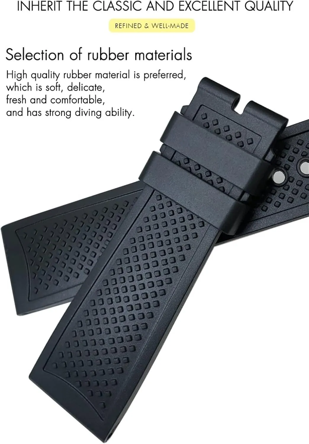 CARTIER CALIBRE logical hereditary reciprocal DE TANK SOLO SANTOS DE Series Watch Upgrade Replace Waterproof Silicone Watch Strap 22mm 23mm 24mm Rubber Watchbands,For 