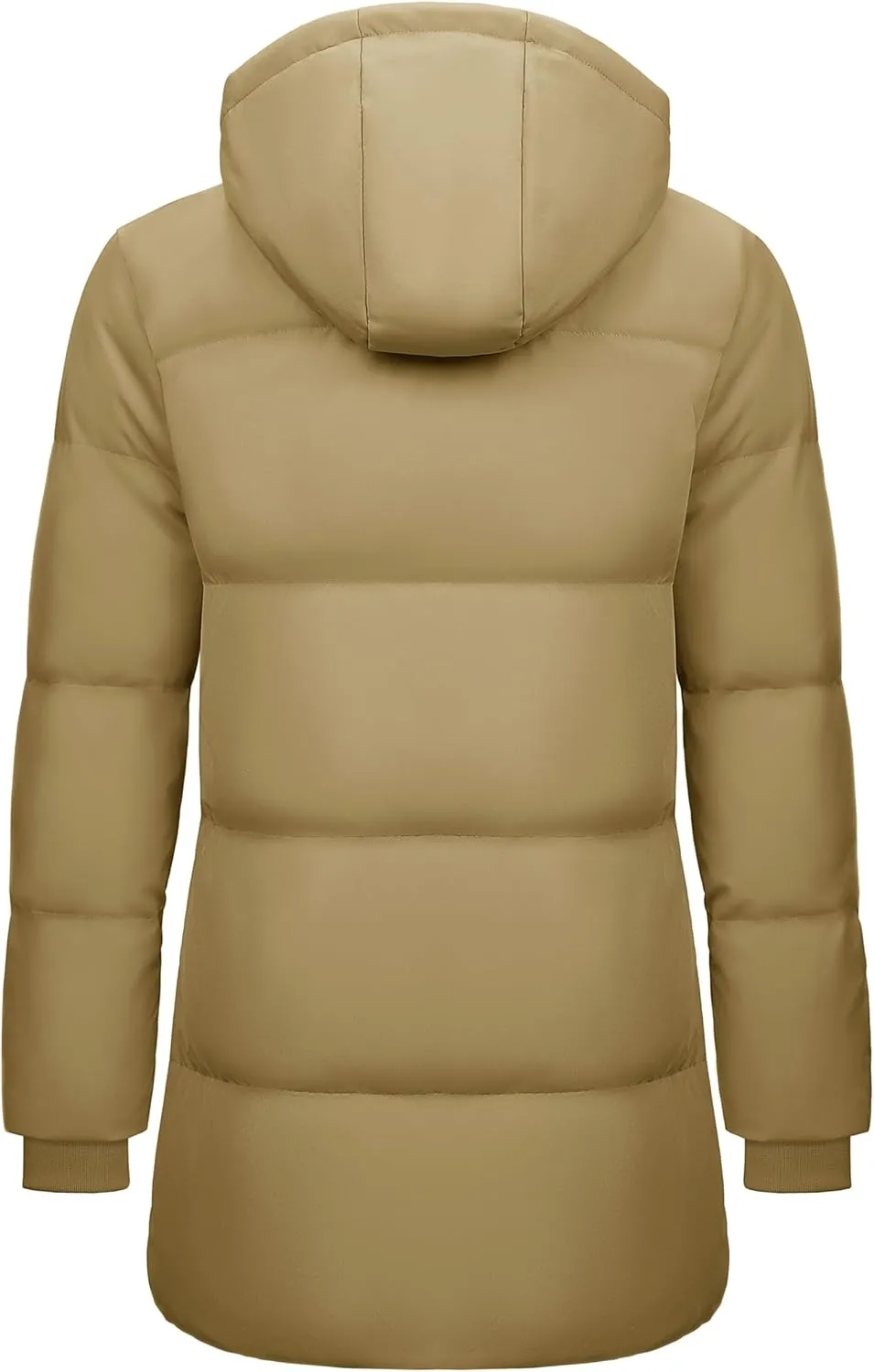 cavern deplore misunderstanding sweet tributary ether Padded Warm Jackets Fashion Outerwear MAGCOMSEN Women's Winter Down Puffer Coats with Hood Long Water-Resistant 