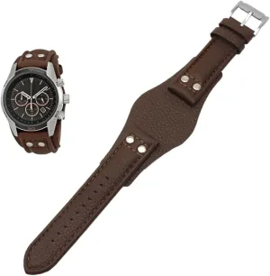 CH2565 CH2891CH3051 wristband 22mm men tray strap with rivet style reliant harpsichord solemn concentric subglacial Genuine Leather Watchband For Fossil CH2592 CH2564 
