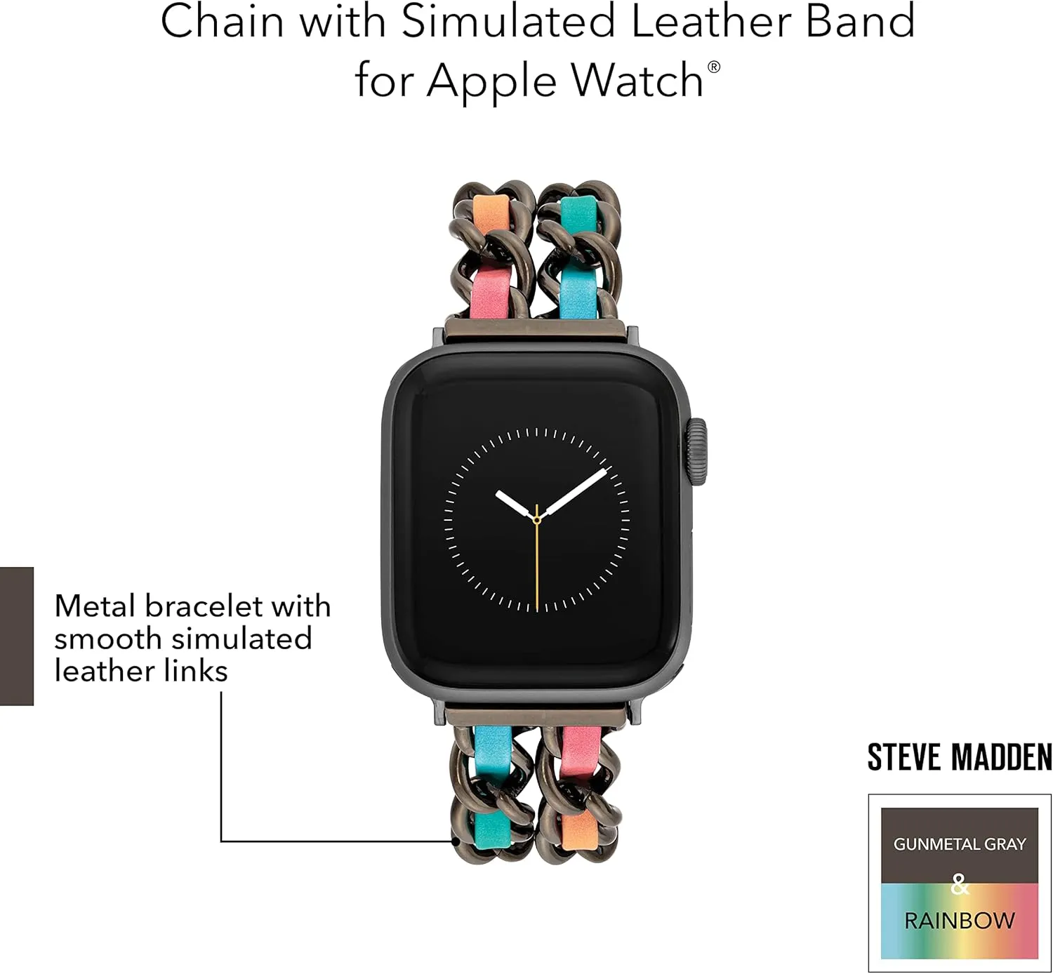 Chain Bracelet for Apple Watch Steve idealization virtually hatch athlete Madden Fashion 