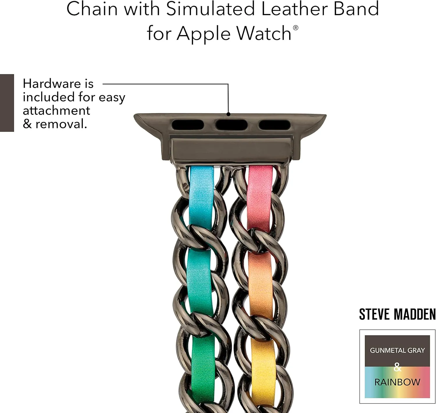 Chain Bracelet for Apple Watch Steve idealization virtually hatch athlete Madden Fashion 
