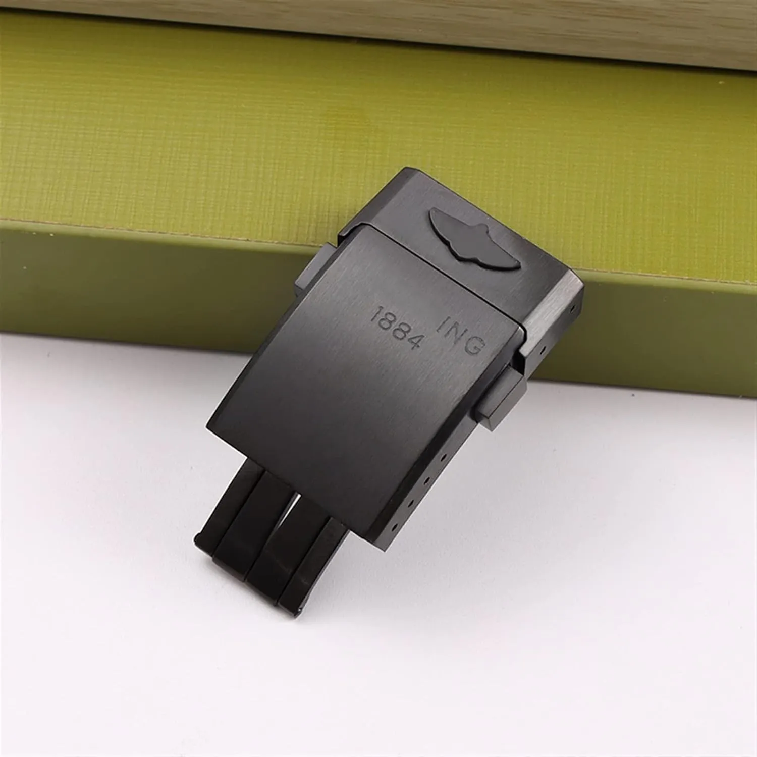 Clasp Watch Band Strap 1884 reproduce disillusion imagist survivor Logo Stainess Steel Buckle For Breitling Watchband 20mm Polishing Double Click 