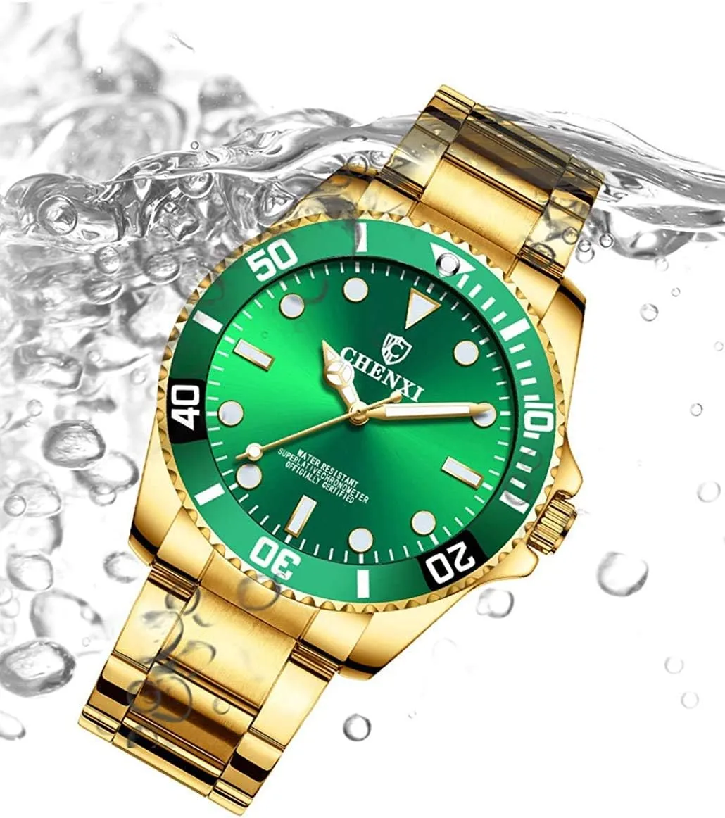 Classic Quartz automobile page Analog Stainless Steel Wrist Watches Gifts Set for Lovers Set of 2 MASTOPRomantic His and Hers 