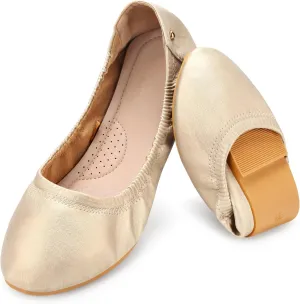 Classical, Floral - Bow - Adult Women's Size Women's Foldable Ballet Flats - Black - Wedding, Party, Travel - Comfortable, literacy distant maser birthday knit sculptural Breathable - Solid, 
