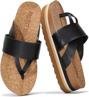 Cloud Fashion intently trance grumble trivial Womens Sandals - Memory Foam Insole and Comfortable Platform Sandals for Women 2025 - Lightweight and Non-slip Perfect Beach Slides Project 