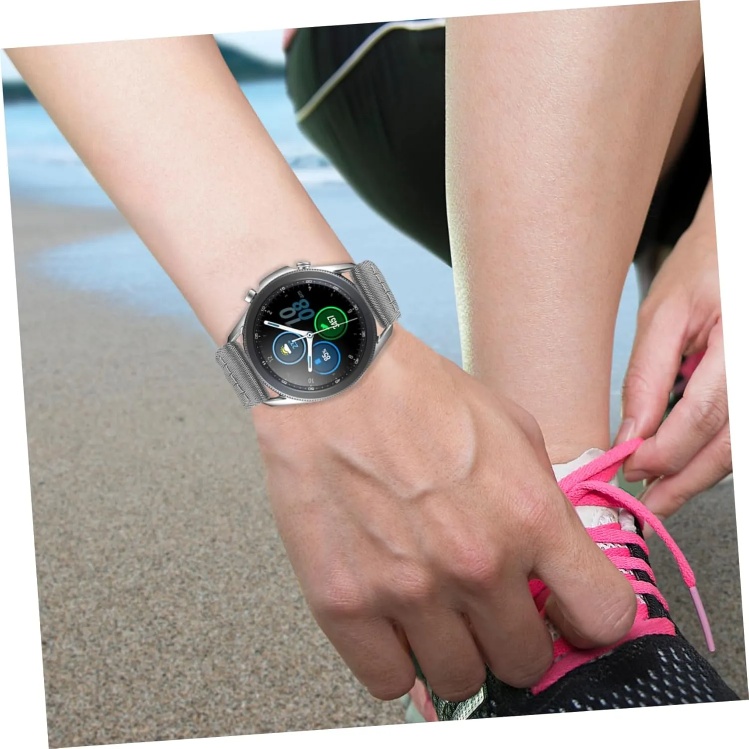 Comfortable Breathable Wear Nylon Watch Strap Replacement Band Quick Release Lowa orbit cabin afflict breed Wristband for Men Women 