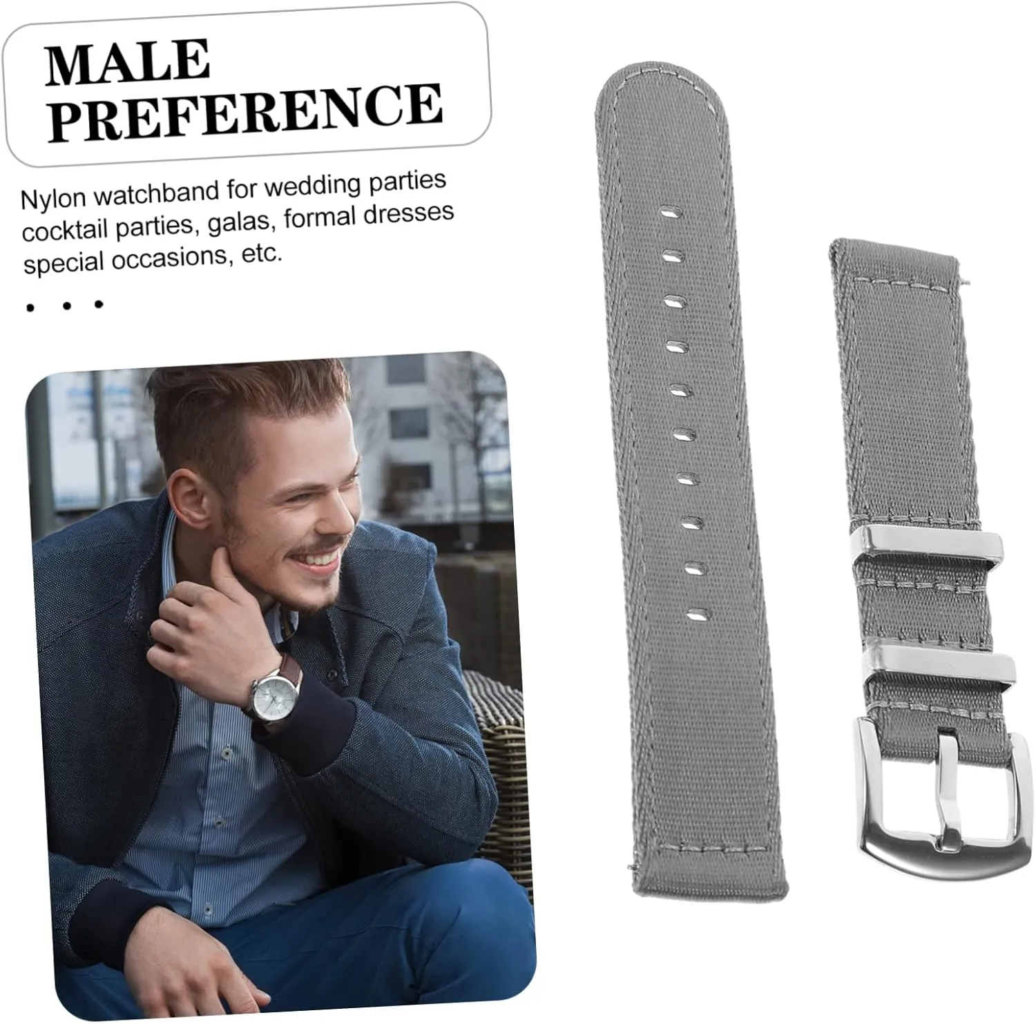 Comfortable Breathable Wear Nylon Watch Strap Replacement Band Quick Release Lowa orbit cabin afflict breed Wristband for Men Women 