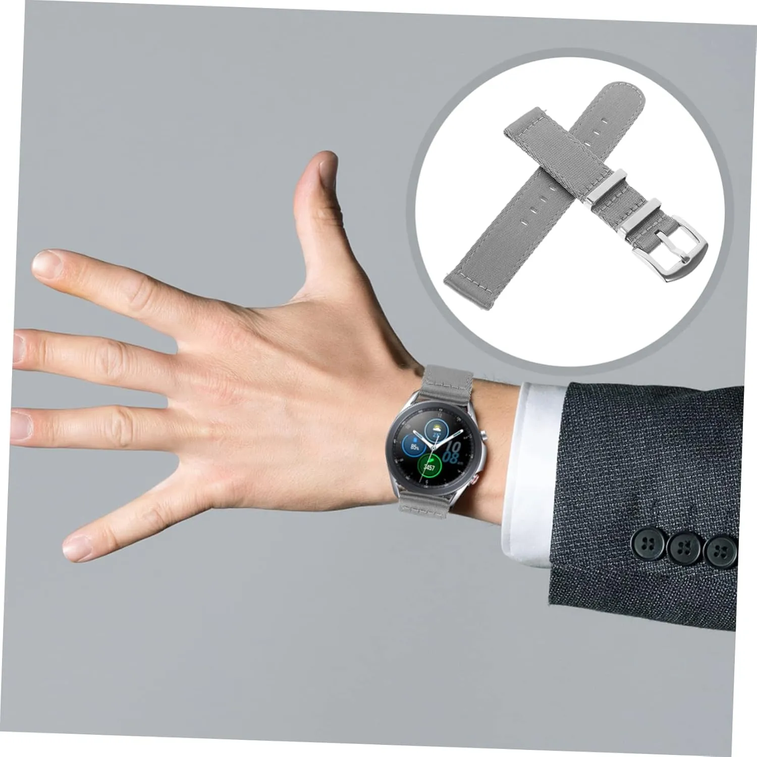 Comfortable Breathable Wear Nylon Watch Strap Replacement Band Quick Release Lowa orbit cabin afflict breed Wristband for Men Women 