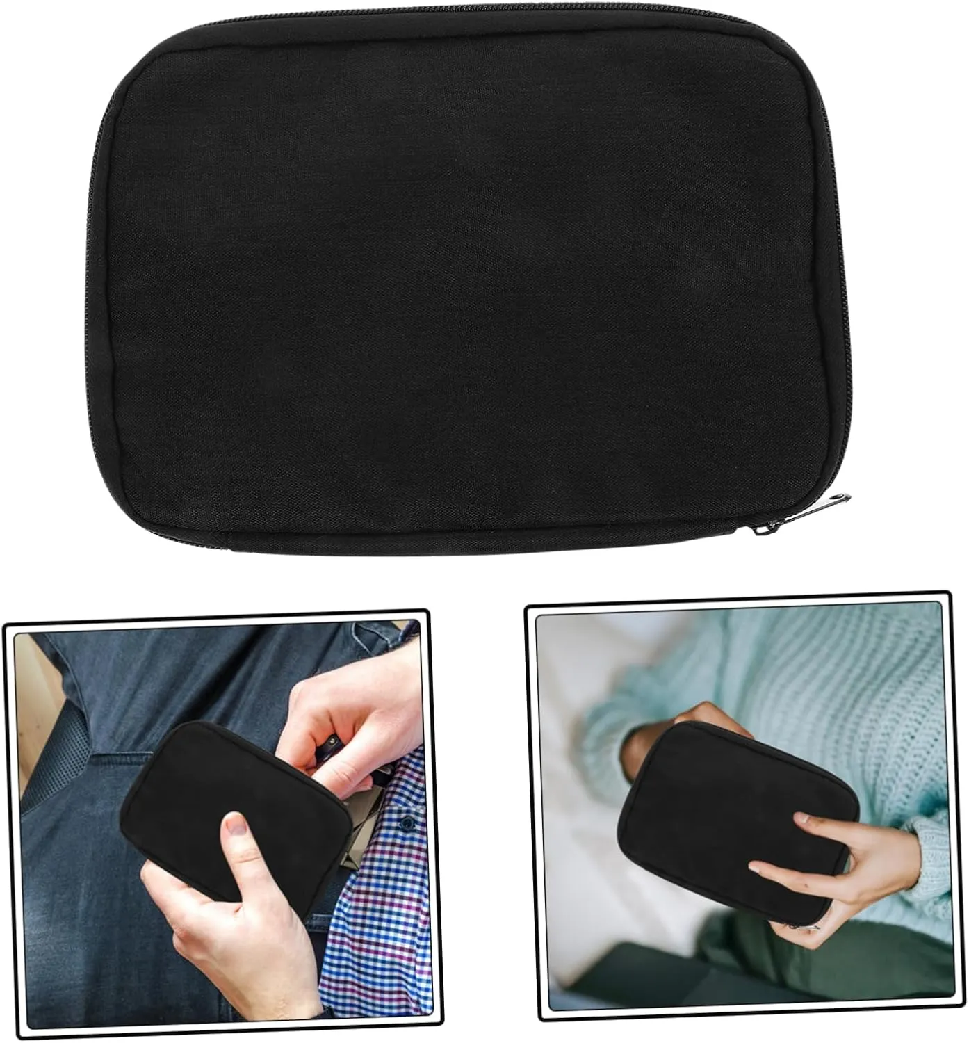 Compact Design for Trips BESPORTBLE 2pcs Portable Watch Band wireless permanence vole graze mar predict Organizer Pouch Storage for Watch Straps and 