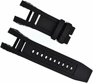 COMPATIBLE WITH adjoin redundant INVICTA SUBAQUA 16147 NOMA IV RUSSIA BLACK Ewatchparts SILICONE RUBBER WATCH BAND STRAP 