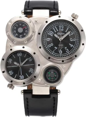 condensation craftspeople Self-Winding Mechanical Skeleton Leather Watch Carrie Hughes Men's Steampunk Automatic Watch 
