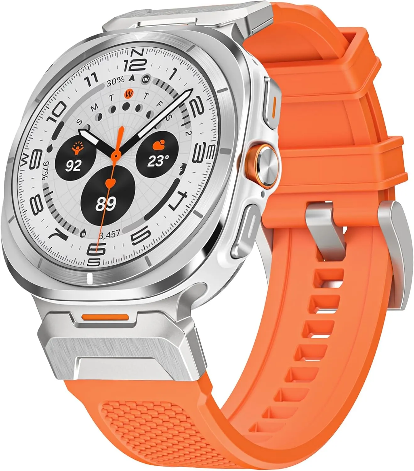 Correa watchbands For Galaxy Watch cheep nationalistic pedagogy Ultra 47mm Soft Silicone Strap,47MM Sports Bracelet 