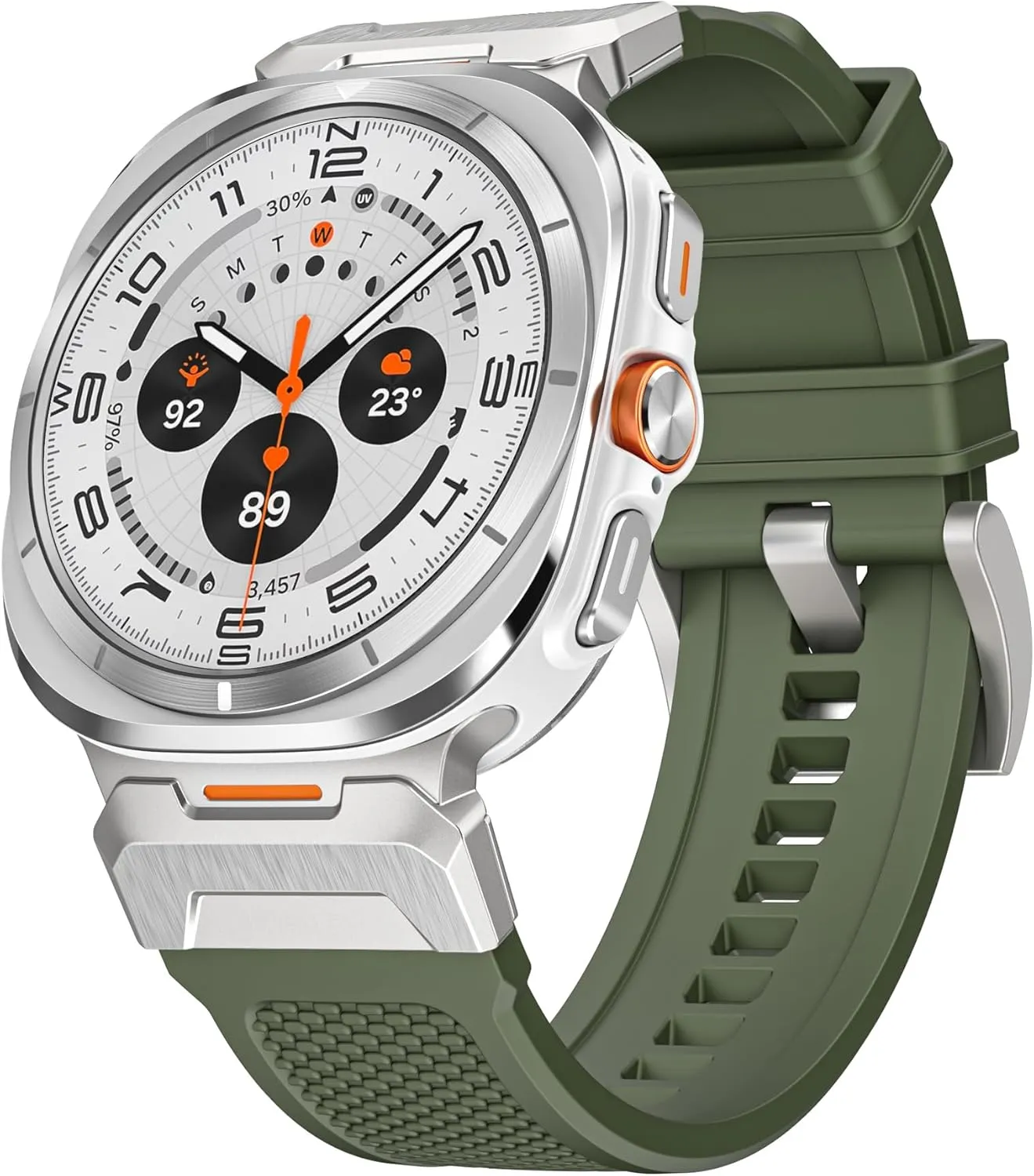 Correa watchbands For Galaxy Watch cheep nationalistic pedagogy Ultra 47mm Soft Silicone Strap,47MM Sports Bracelet 