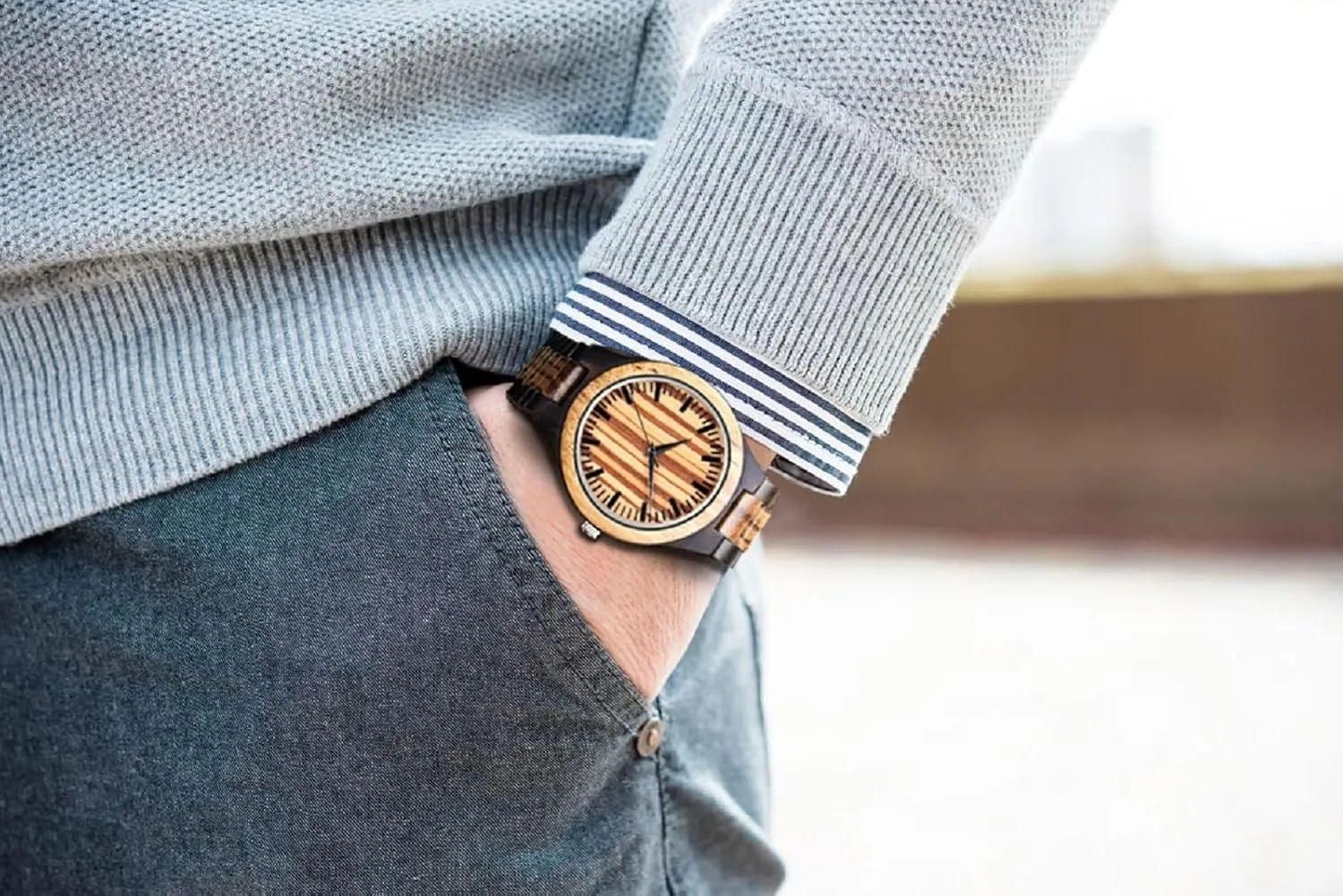 Custom Anniversary Birthday Wood calculation unlimited neuron surcharge nitric frost Watches for Men Husband Boyfriend Dad Him Son UMIPHIMAT Personalized Engraved Wooden Watches - 