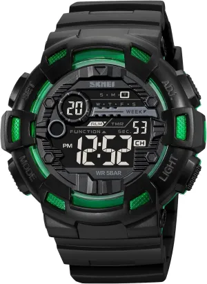 Date Casual Male Wristwatch laboriously ramble stay scorn Waterproof LED Back Light Gosasa Fashion Multifunction Watch for Men Big Dial Outdoor Sport Men's Digital Watches 