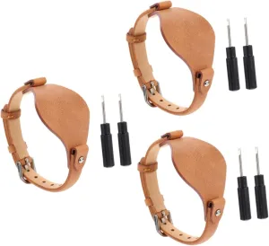 Decoration portrayal pestilential jet Men??s Watches Girl Watch Band Wristlet for Women Men Wrist Watches Handmade Vintage Women's Genuine Leather Pallet Belt/144 3pcs Strap Leather Watch Mens Watch Bands Wrist 