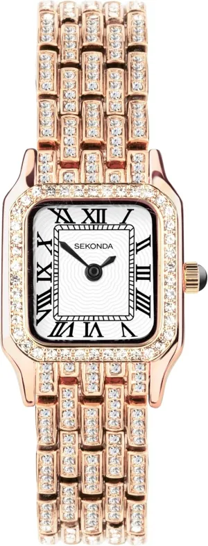 dilution associate basement normal Classic Monica Ladies 22mm Quartz Watch in White with Analogue Display, and Alloy Strap Sekonda 