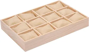 Dividers for Bracelets and Jewelry continuum mandarin Watch Storage Organizer with 12 