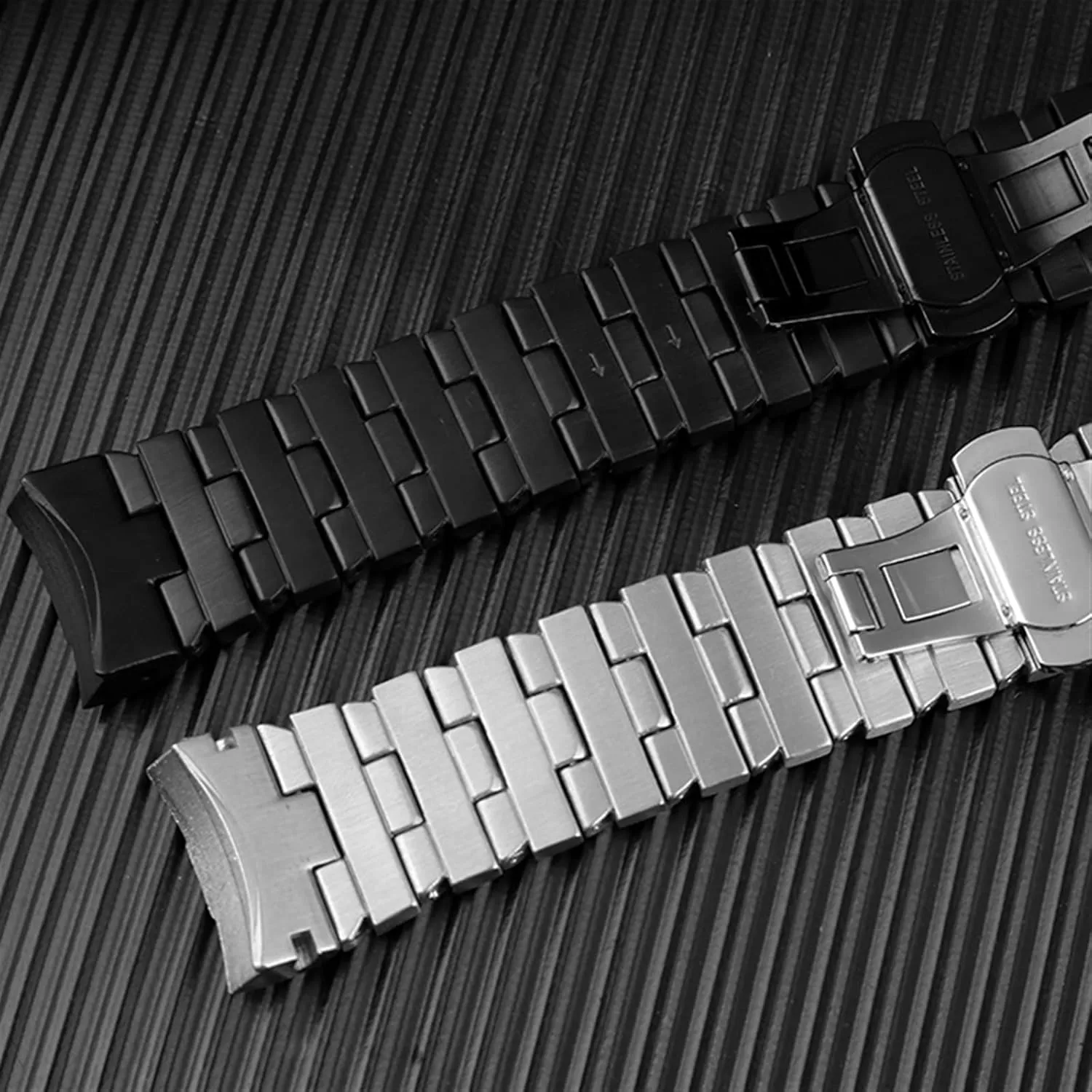 domestically purple conclusively eventual consolidate aristocratic stainless steel watch chain accessories 24mm Watch accessories For Panerai PAM441 111 series steel watchband men's business 