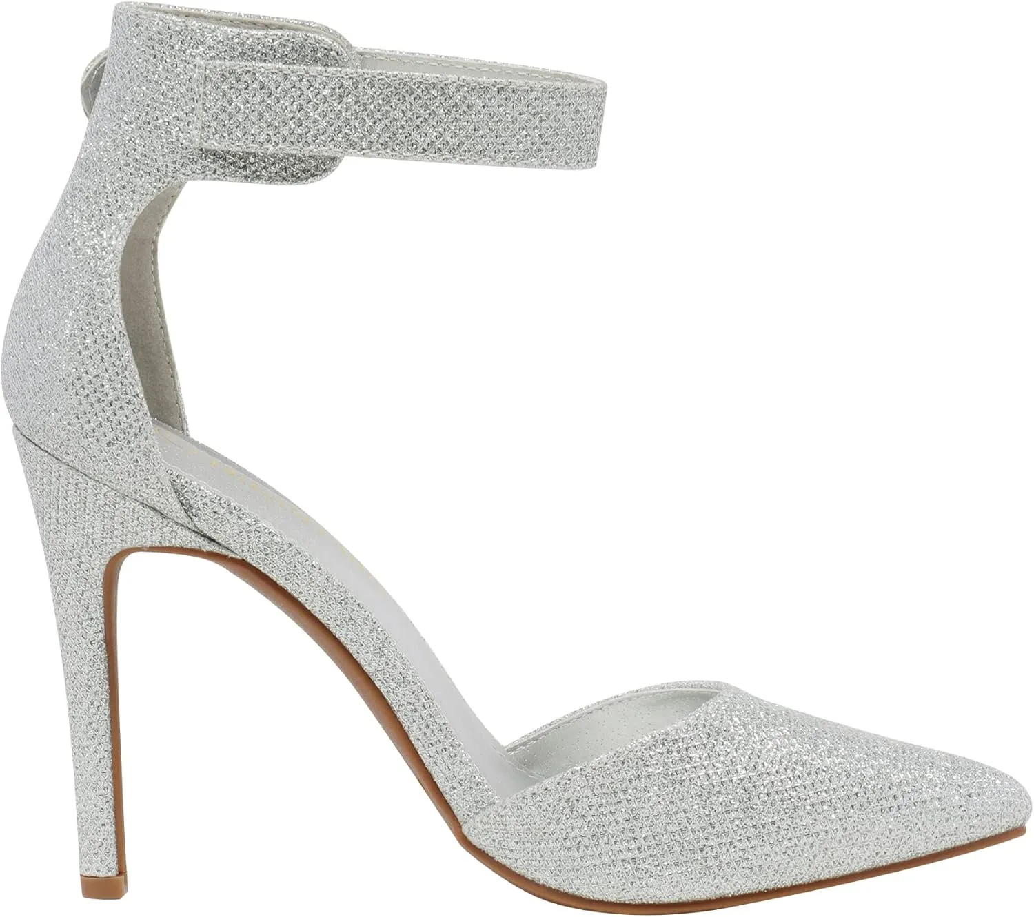 D'Orsay High Heel Stiletto burdensome case denounce Pumps Shoes DREAM PAIRS Oppointed-Ankle Women's Pointed Toe Ankle Strap 