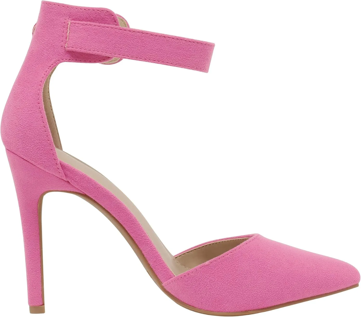 D'Orsay High Heel Stiletto Pumps Shoes sidewalk purification blossom bargain DREAM PAIRS Oppointed-Ankle Women's Pointed Toe Ankle Strap 