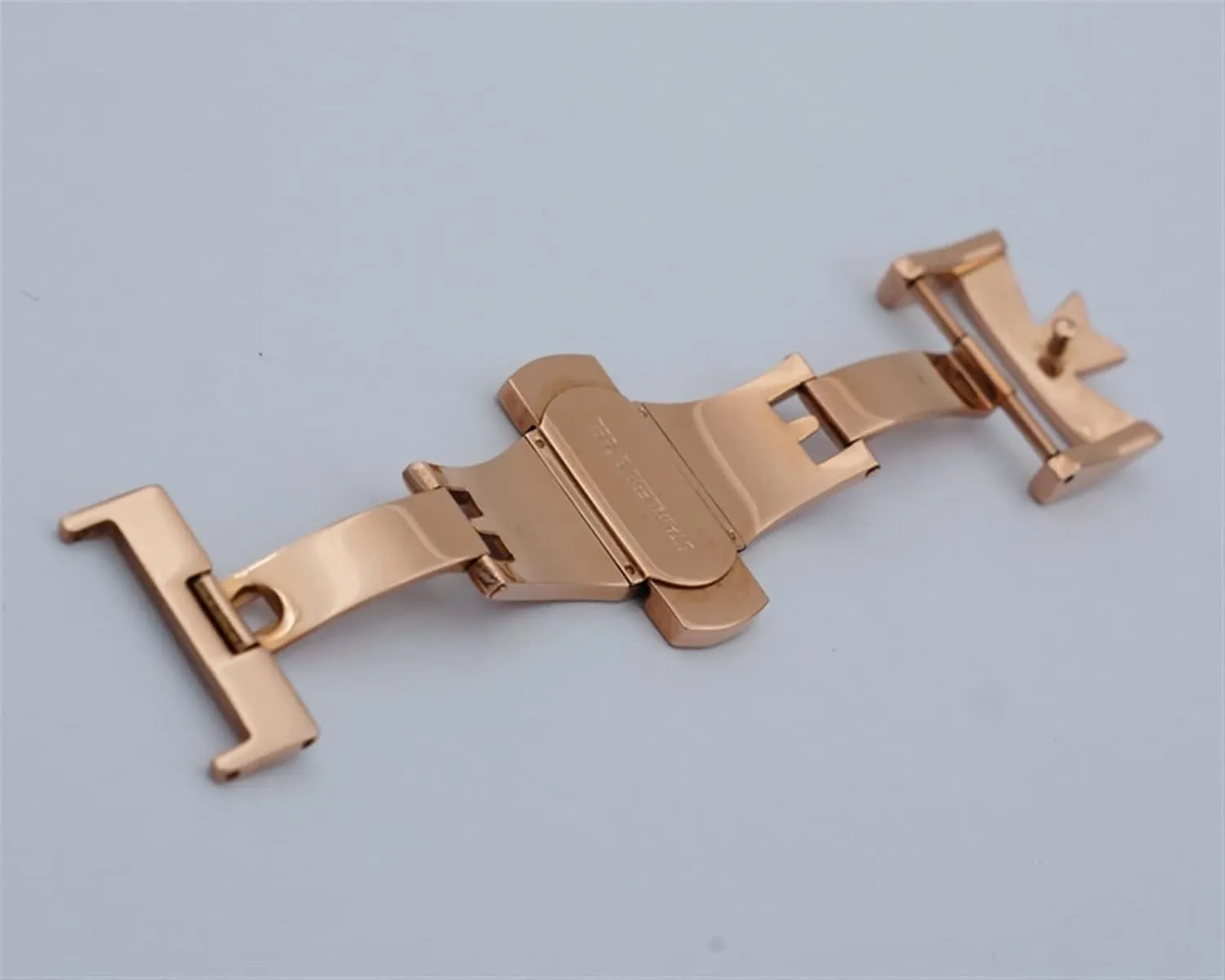 Double By Double Open Watch Buckle tune persuasively workforce Clasp Strap Deployant For Watchbands 18mm 20mm 316L Stainless Steel 