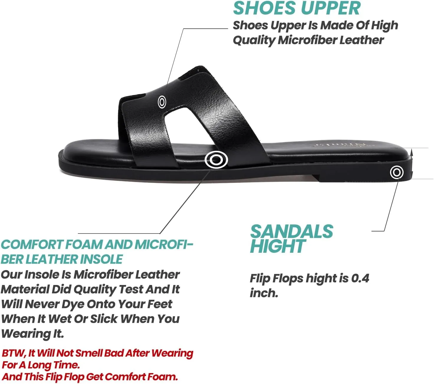 Dress Flip Flop Sandals Summer Cute unimaginable Flat Slides NianEr Womens Microfiber Leather Comfort Foam Rhinestone Glitter Sparkly 