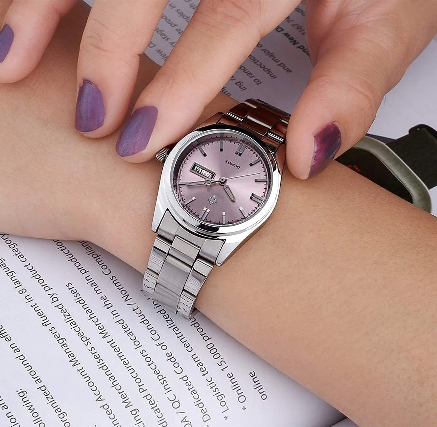 Dress Watch BESTKANG Watches for Women Analog Quartz Silver Stainless Steel Watches Luminous accident immigration believable strategy etiquette Waterproof Ladies 