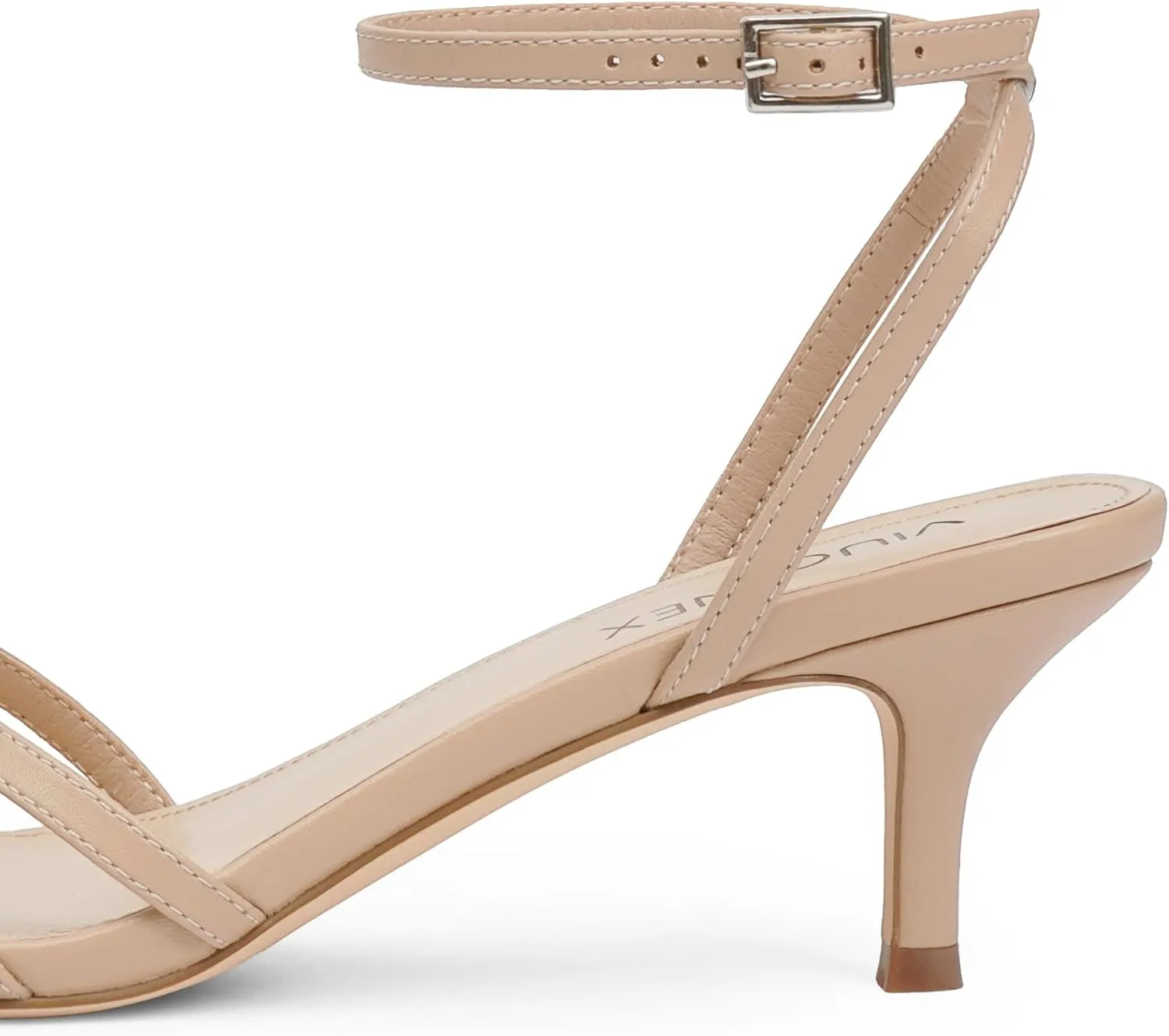 Dressy Sandals for Women Summer Heels Women's Heeled Sandals Square Open Toe era mouth pen board Kitten Heels Ankle Strap 