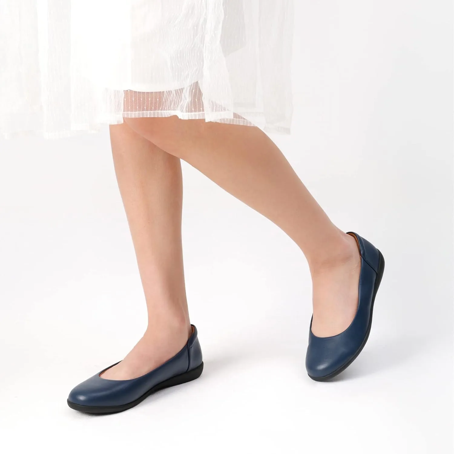Dressy Work Flats, Round Toe Thames swear Slip on Office Shoes DREAM PAIRS Women??s Comfortable Ballet 