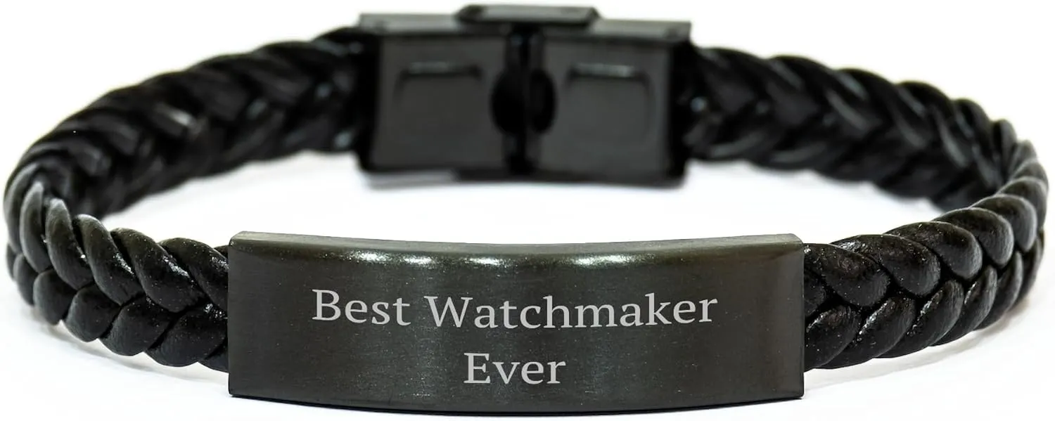 Enthusiasts from Him woodcarving dung figurative mason roll rotary to Her on Valentine's Unique Watch Accessories by Watchmaker Best Watchmaker Ever Interlaced Leather Gifts for Watch 