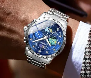 Exquisite Starry Sky Van Gogh Men Quartz Watches