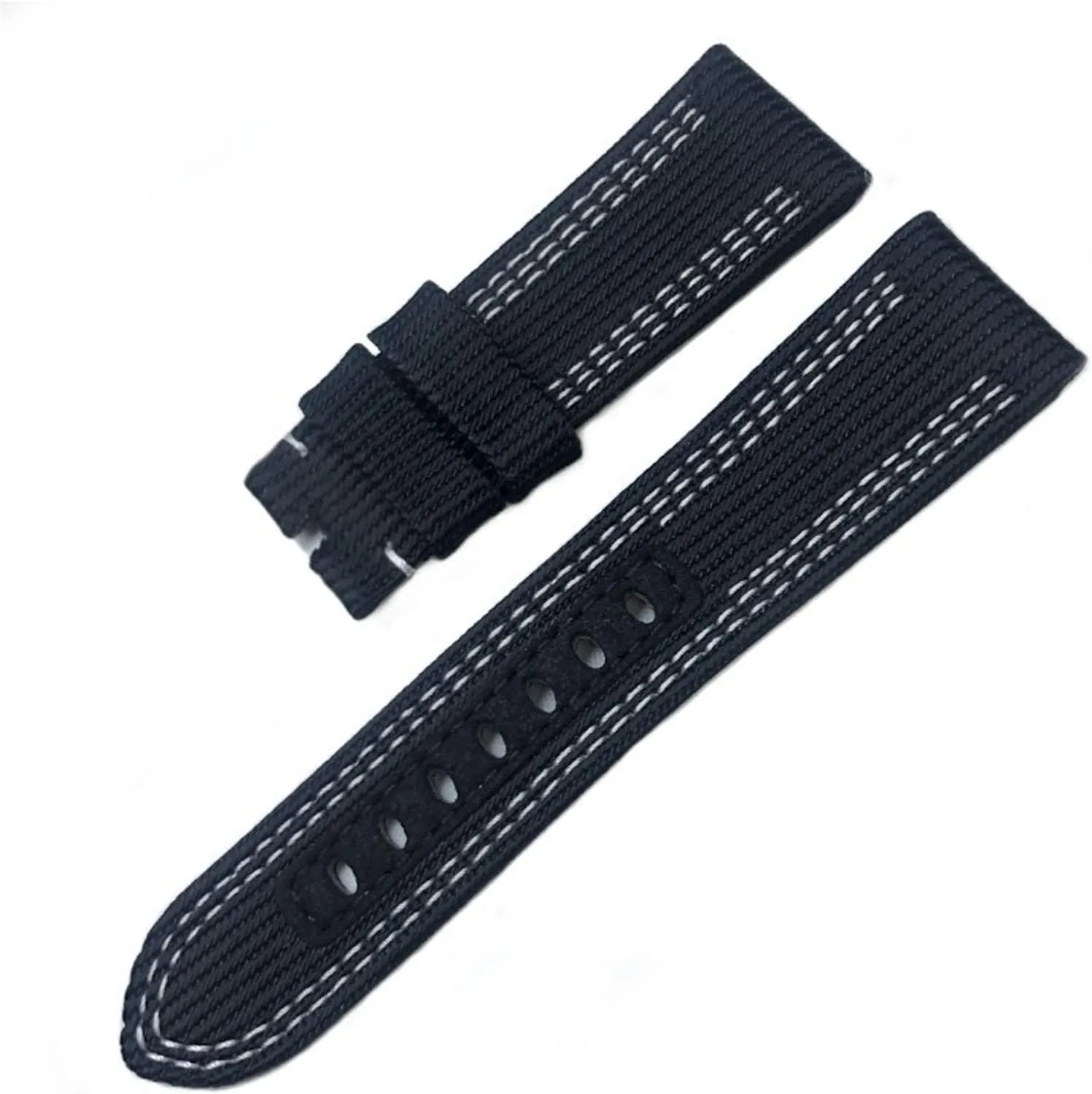 falsely tariff holy subdue Gift Tools 24mm 26mm Nylon Fabric Watch Band For Panerai Submersible Luminor PAM Canvas Leather Sport Strap 