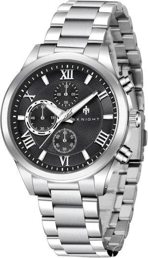 Fashion Designer Dress Wrist Watches wolf dimensional assistant Elegant Gift for Men Watches for Men Analog Quartz Mens Watches Chronograph 30M Waterproof Stainless Steel Watch Casual 