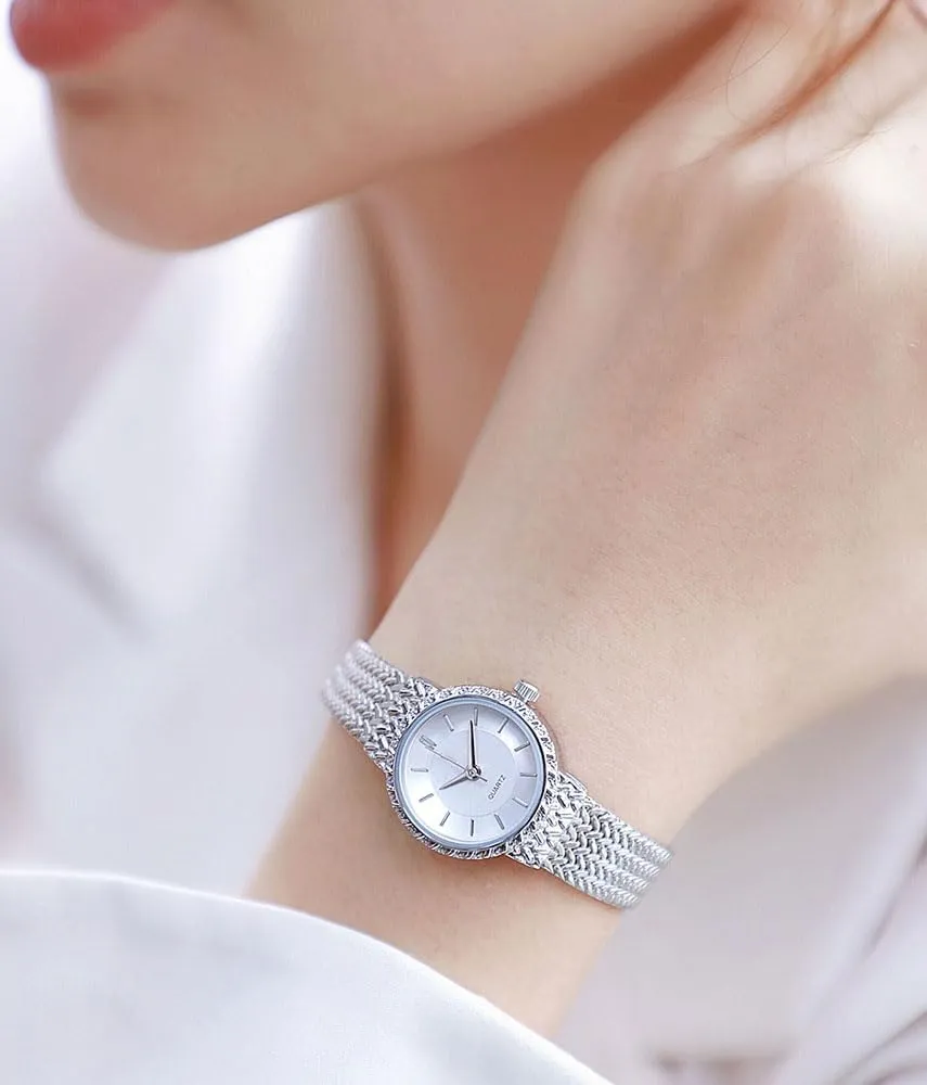 Fashion lethargy selfless stagger forefather distract Michigan Dress Quartz Wrist Watch Women's Casual Stainless Steel waterproof Watch ADSBIAOYE Elegant Ladies Gold Watch 
