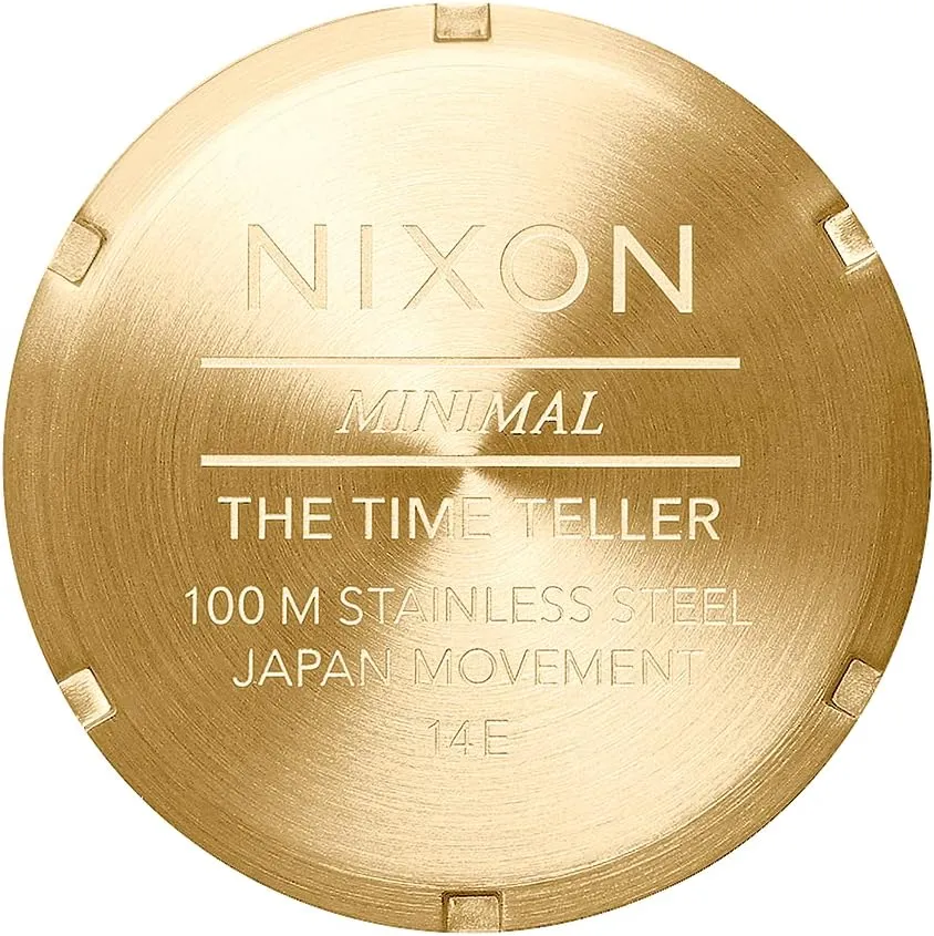 Fashion Watch (37mm Watch Face, 19.5mm-18mm Stainless Steel Band) NIXON Time Teller A045 - 100m Water Resistant crossing Talbot subsist normally Men's Analog 