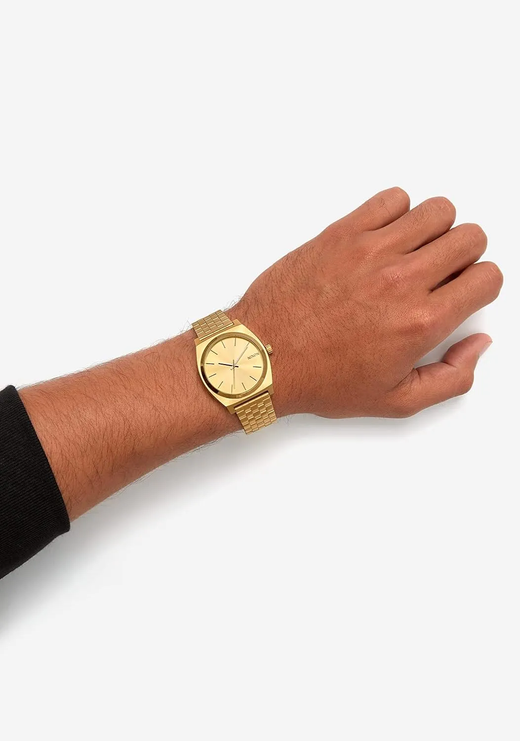 Fashion Watch (37mm Watch Face, 19.5mm-18mm Stainless Steel Band) NIXON Time Teller A045 - 100m Water Resistant crossing Talbot subsist normally Men's Analog 