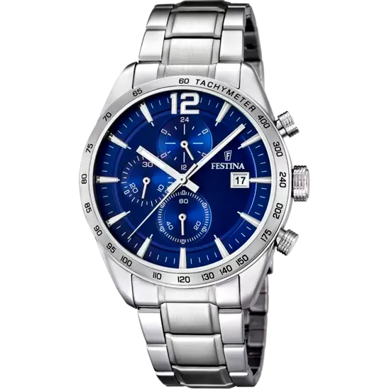 Festina Men's Chrono Blue Dial Watch