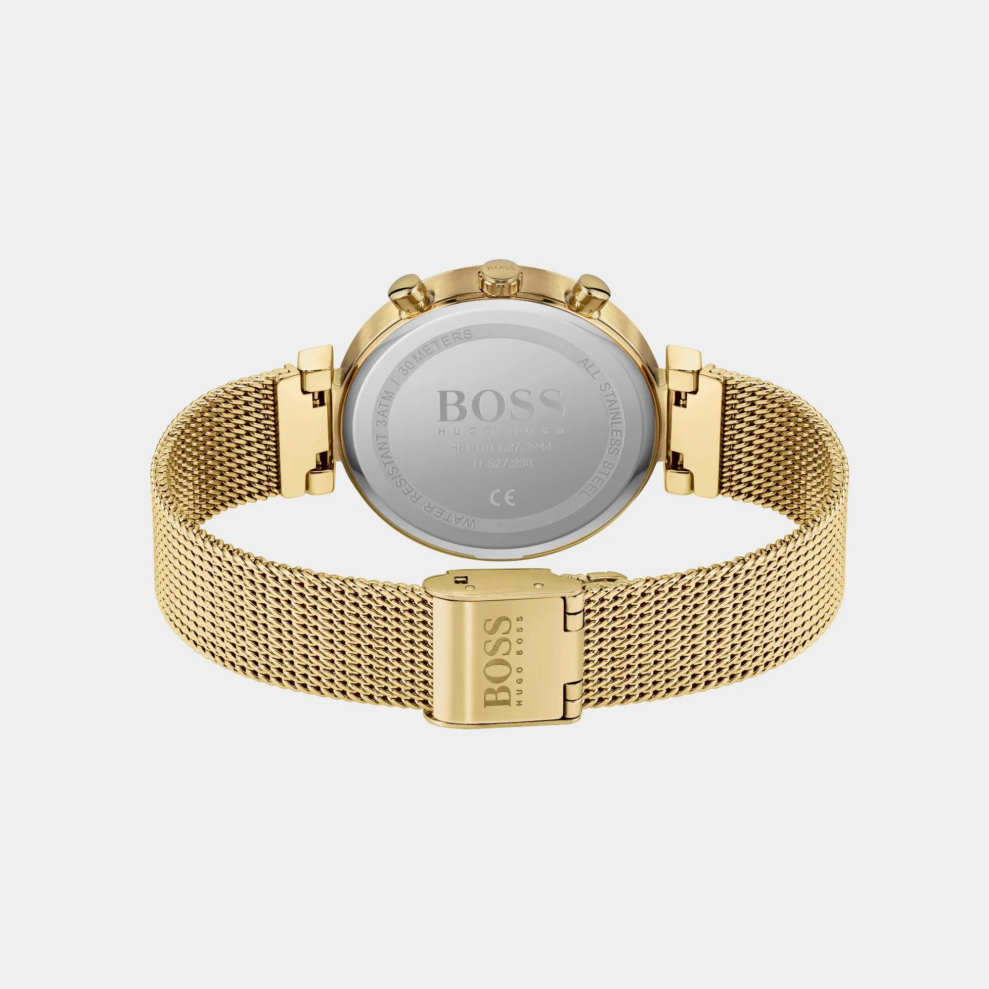 Flawless Women Silver Chronograph Mesh Watch 1502552